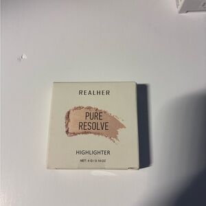 RealHer Pure Resolve Highlighter - Champagne Beige Shimmer